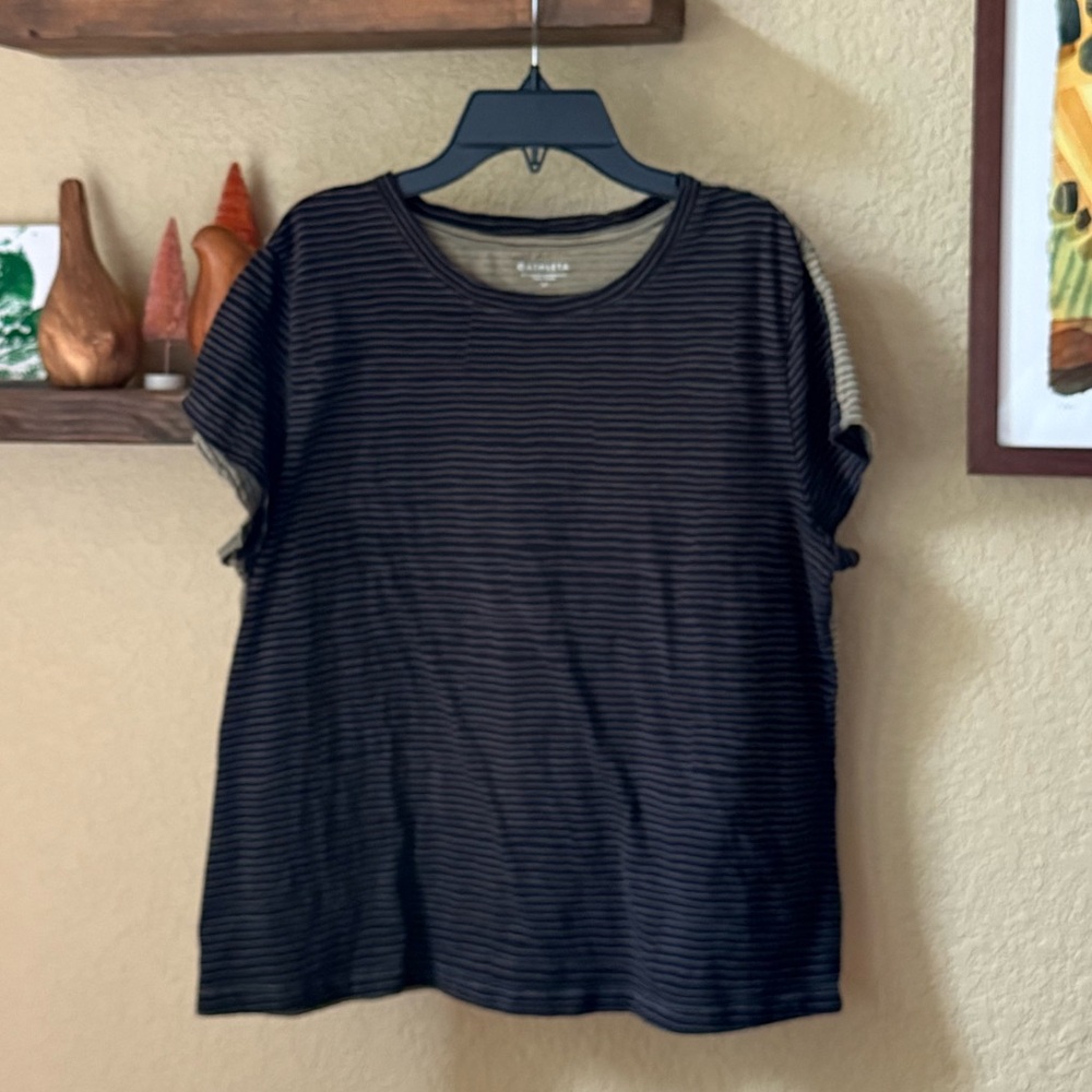 Athleta Petites Cotton Tee, T Shirt LP